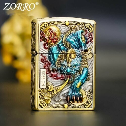 Zorro ZK29-201 бензиновая зажигалка фотография