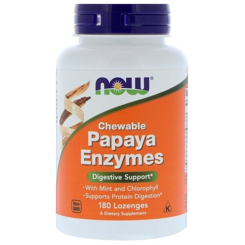 Papaya Enzymes пастилки жев., 150 г, 180 шт., ананас фотография