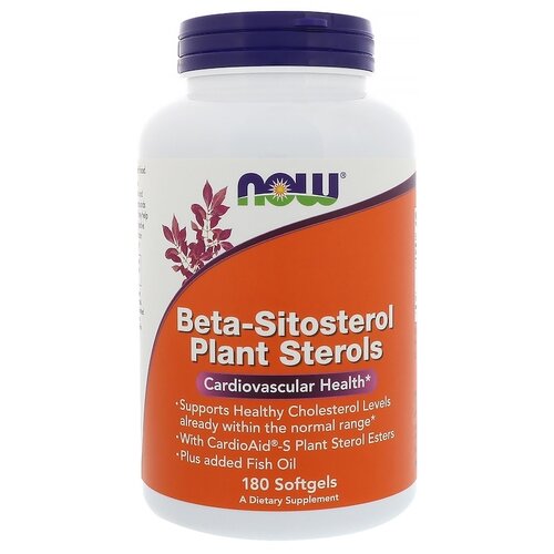 Beta-Sitosterol Plant Sterols капс., 400 г, 180 шт. фотография