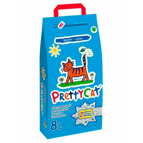 PrettyCat наполнитель впитывающий для кошачьих туалетов 