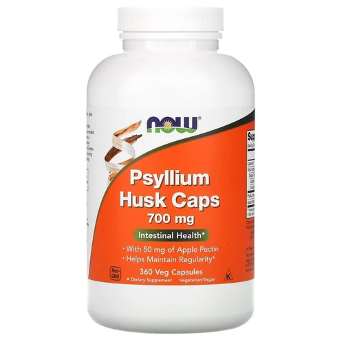 БАД NOW Psyllium Husk Caps капс., 700 мг, 360 шт. фотография