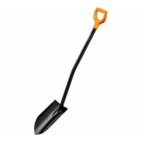 Лопата штыковая с удлинённой ручкой Fiskars Ergocomfort 1067517 фотография