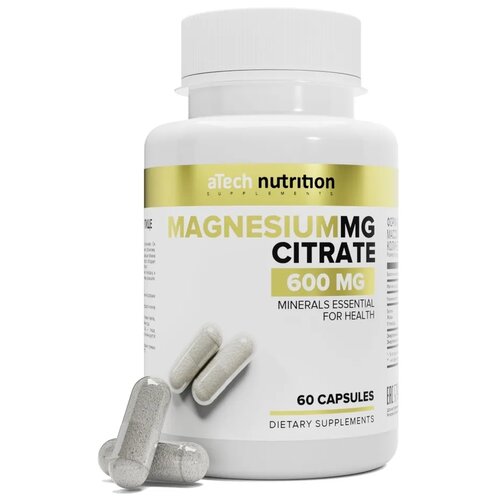 Magnesium Citrate, 43 г, 60 шт. фотография