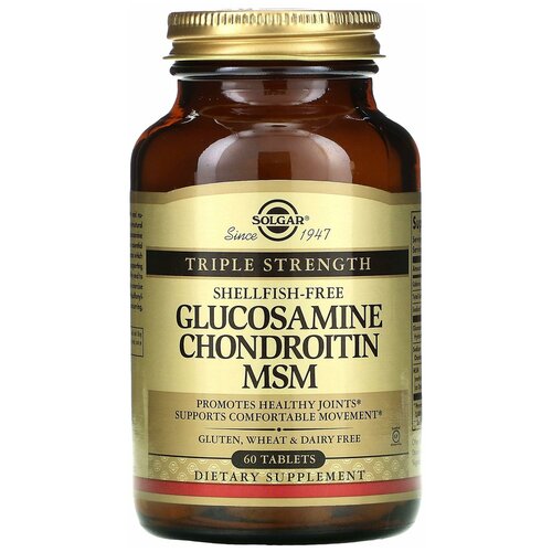 Glucosamine Chondroitin MSM Complex таб., 120 мл, 480 г, 60 шт., 6 x 10 см, нейтральный, 1 уп. фотография