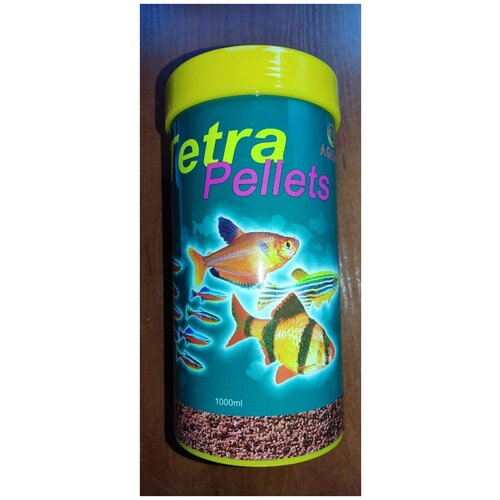 Корм для всех видов аквариумных рыб Tetra Pellets 1000 мл фотография