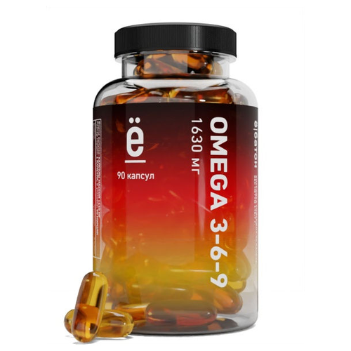 Ёбатон Omega 3-6-9 капс., 0.7 г, 90 шт. фотография