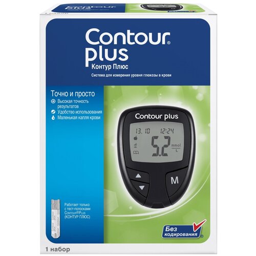 фотография Глюкометр Contour Plus, купить за 2170 р