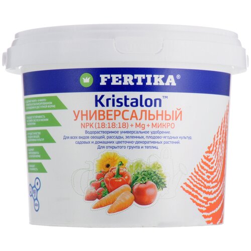 фотография Удобрение FERTIKA Kristalon Универсальный, 0.5 л, 800 г, 1 уп., купить за 848 р