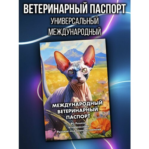 Ветеринарный паспорт для кошек сфинксов международный фотография