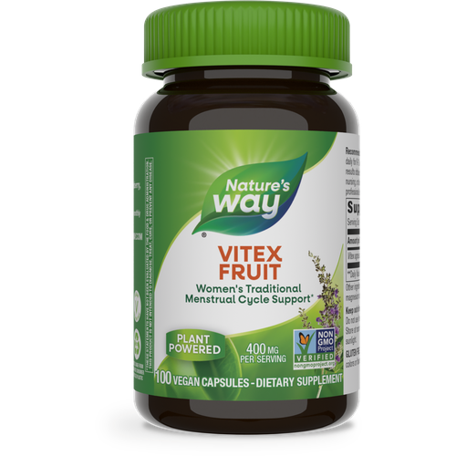 Капсулы Nature's Way Vitex Fruit, 100 г, 400 мг, 100 шт. фотография