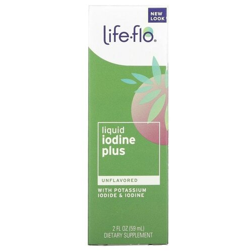 Капли Life-Flo Liquid Iodine Plus, 130 г, 59 мл, 150 мкг/доза фотография