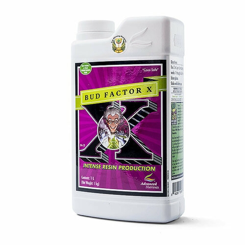 Стимулятор Advanced Nutrients Bud Factor X 1 л для увеличения урожая фотография