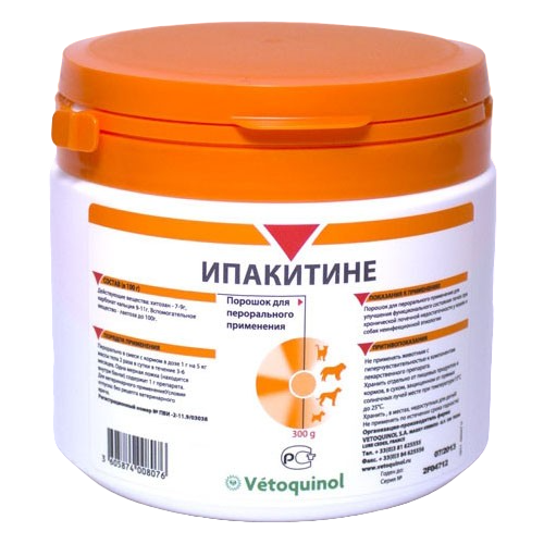 Порошок Vetoquinol Ипакитине, 300 г, 1уп. фотография