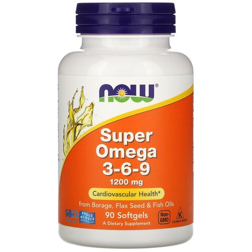 Super Omega 3-6-9 капс., 1200 мг, 144 г, 90 шт. фотография