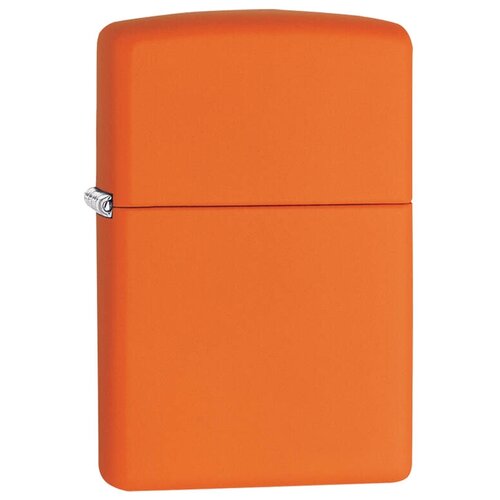 Zippo Classic зажигалка бензиновая Orange Matte 56.7 г фотография