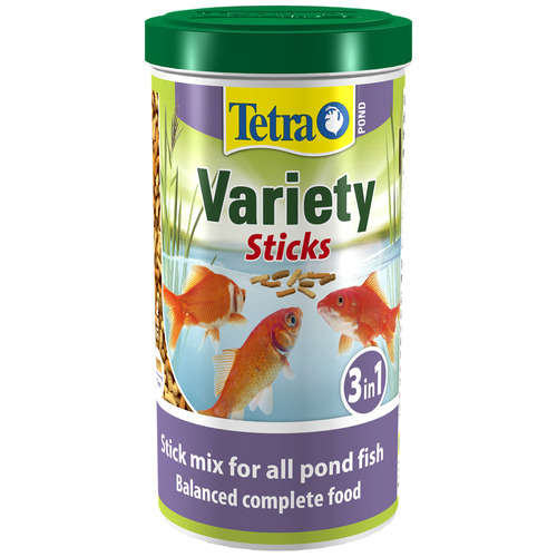 Сухой корм  для  рыб Tetra Pond Variety Sticks, 1 л, 220 г фотография