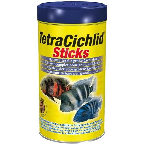 Сухой корм  для  рыб Tetra Cichlid Sticks, 1 л, 320 г фотография