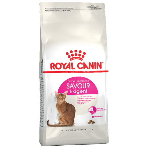 Сухой корм для кошек Royal Canin Savour Exigent, для привередливых 2 уп. х 2 шт. х 400 г (кусочки в соусе) фотография