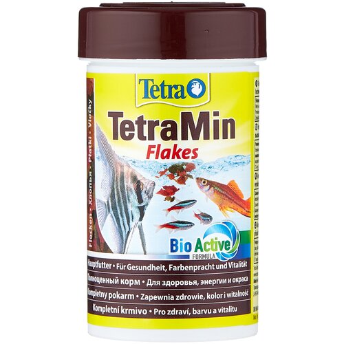 Сухой корм  для  рыб, рептилий, ракообразных Tetra TetraMin flakes, 100 мл, 20 г фотография