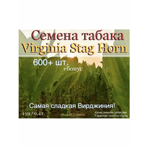 Семена табака Virginia Stag Horn фотография