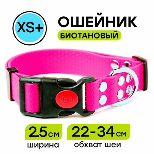 Ошейник из биотана 22-34 см (XS+), 25 мм, Woofy 