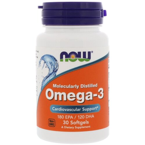 Omega-3 капс., 1000 мг, 100 мл, 30 шт. фотография