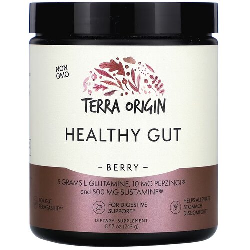 Порошок Terra Origin Healthy Gut, 243 г, 243 мл фотография