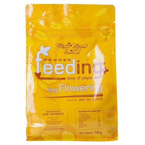 фотография Удобрение Green House Powder Feeding Long Flowering 1000 гр. (1 кг), купить за 3900 р