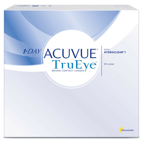 Контактные линзы ACUVUE 1-Day TruEye, 90 шт., R 8,5, D +5,5 фотография