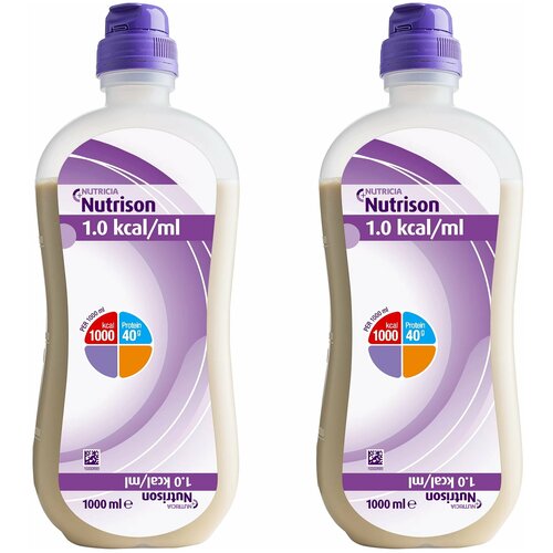 Nutrison (Nutricia) Стандарт (бутылка), готовое к употреблению, 1000 мл, 2 шт. фотография