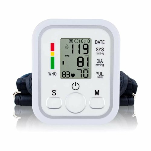 Измеритель давления Electronic Blood Pressure Monitor Arm Style с манжетой 22-32 см фотография