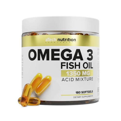 Omega 3 мягк. капс., 1.35 г, 180 шт. фотография