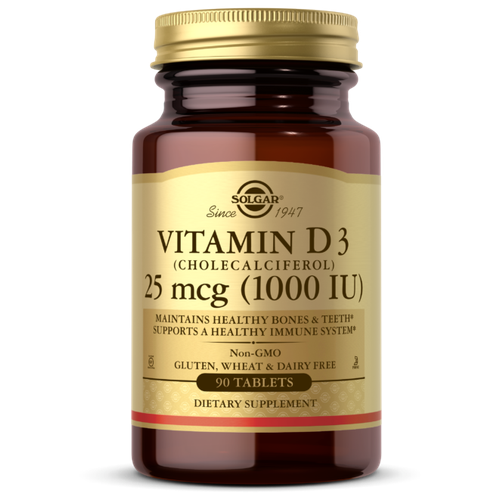 Vitamin D3 (Cholecalciferol), 1000 ME, 90 шт. фотография