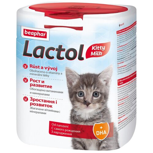 Сухая молочная смесь для котят Beaphar Lactol Kitty Milk, 500 г фотография