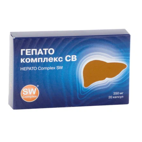 Hepato Complex SW капс., 20 шт. фотография