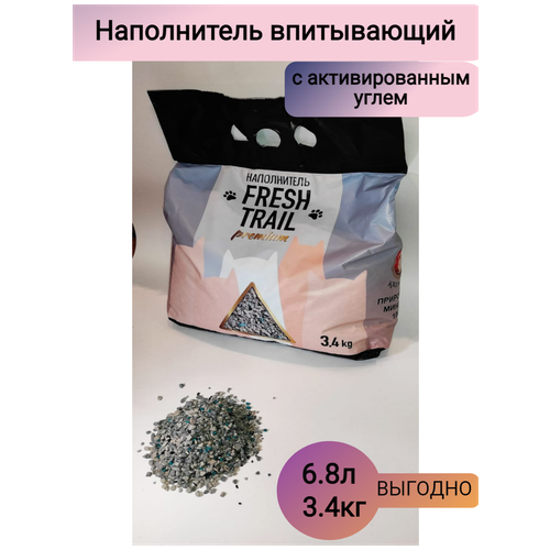 FRESH TRAIL PREMIUM наполнитель для кошачьего туалета (аналог Fresh Step) фотография