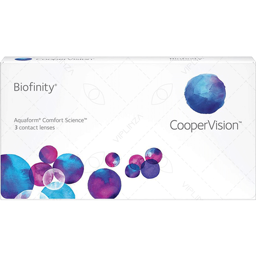 Контактные линзы CooperVision Biofinity, 3 шт., R 8,6, D -5,75, 1 уп. фотография