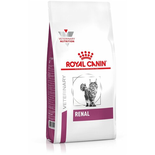 Сухой корм Royal Canin Renal Feline диета для кошек 4 кг фотография