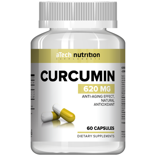 Curcumin капс., 500 мг, 0.62 г, 60 шт. фотография