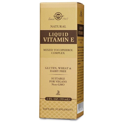 Solgar Liquid Vitamin E фл., 59 мл, 110 г фотография