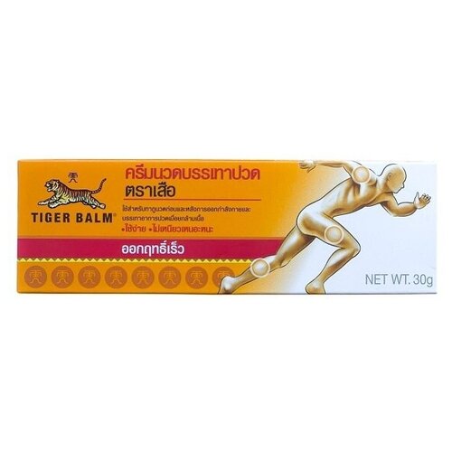 Тайский бальзам Тигровый для быстрого снятия мышечной боли Tiger Balm Muscle Rub, 30 гр. фотография