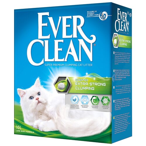 Комкующийся наполнитель Ever Clean Extra Strong Scented, 10л, 1 шт. фотография