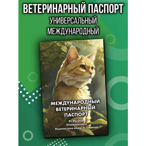 Ветеринарный паспорт для кошек международный фотография