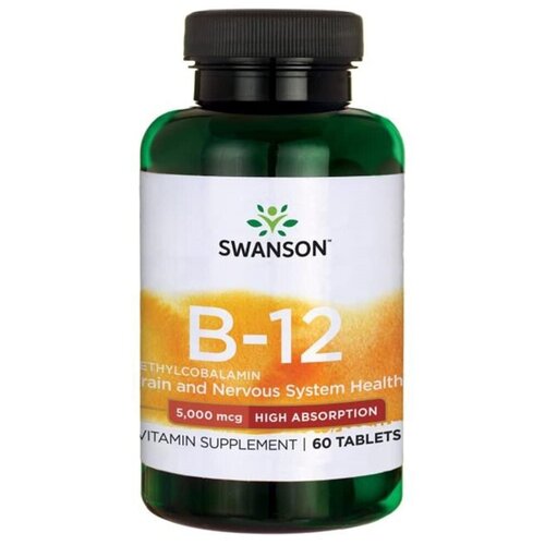 Swanson Vitamin B12 5000 мкг 60 таб (Swanson) фотография