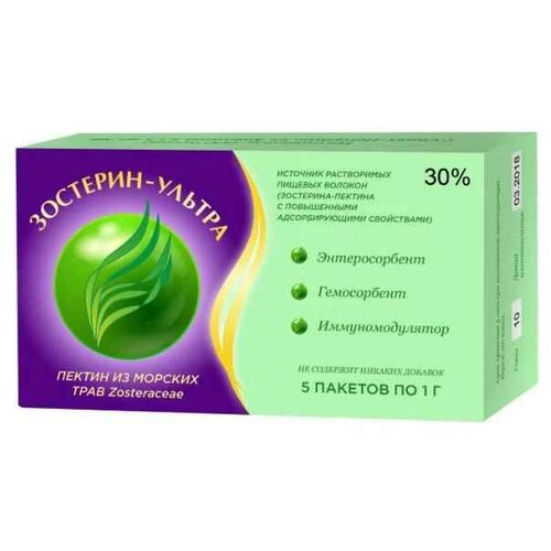 Зостерин Ультра 30% пор., 1 г, 5 шт., 5 уп. фотография