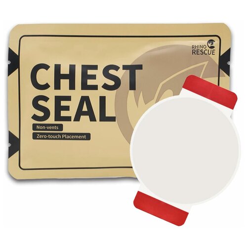 Окклюзионный пластырь Chest Seal невентилируемый / повязка окклюзионная без клапана CR-CS03 фотография