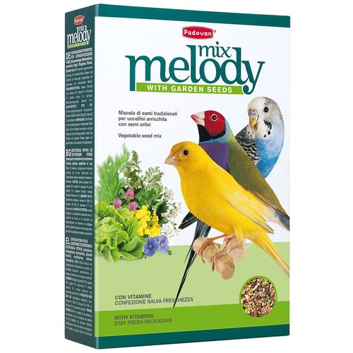 Padovan корм MelodyMix для зерноядных птиц, 300 г фотография