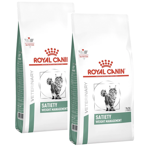 Сухой корм для кошек Royal Canin Satiety Weight Management SAT34, для снижения веса 2 уп. х 2 шт. х 3500 г фотография