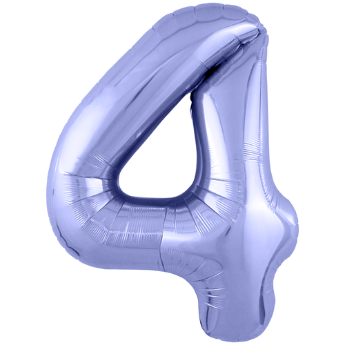 Воздушный шар Agura Slim Цифра, лавандовый фотография