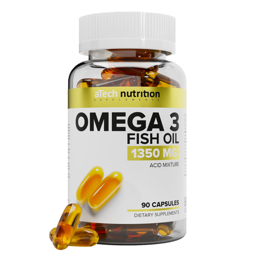 Omega 3 мягк. капс., 1.35 г, 90 шт. фотография